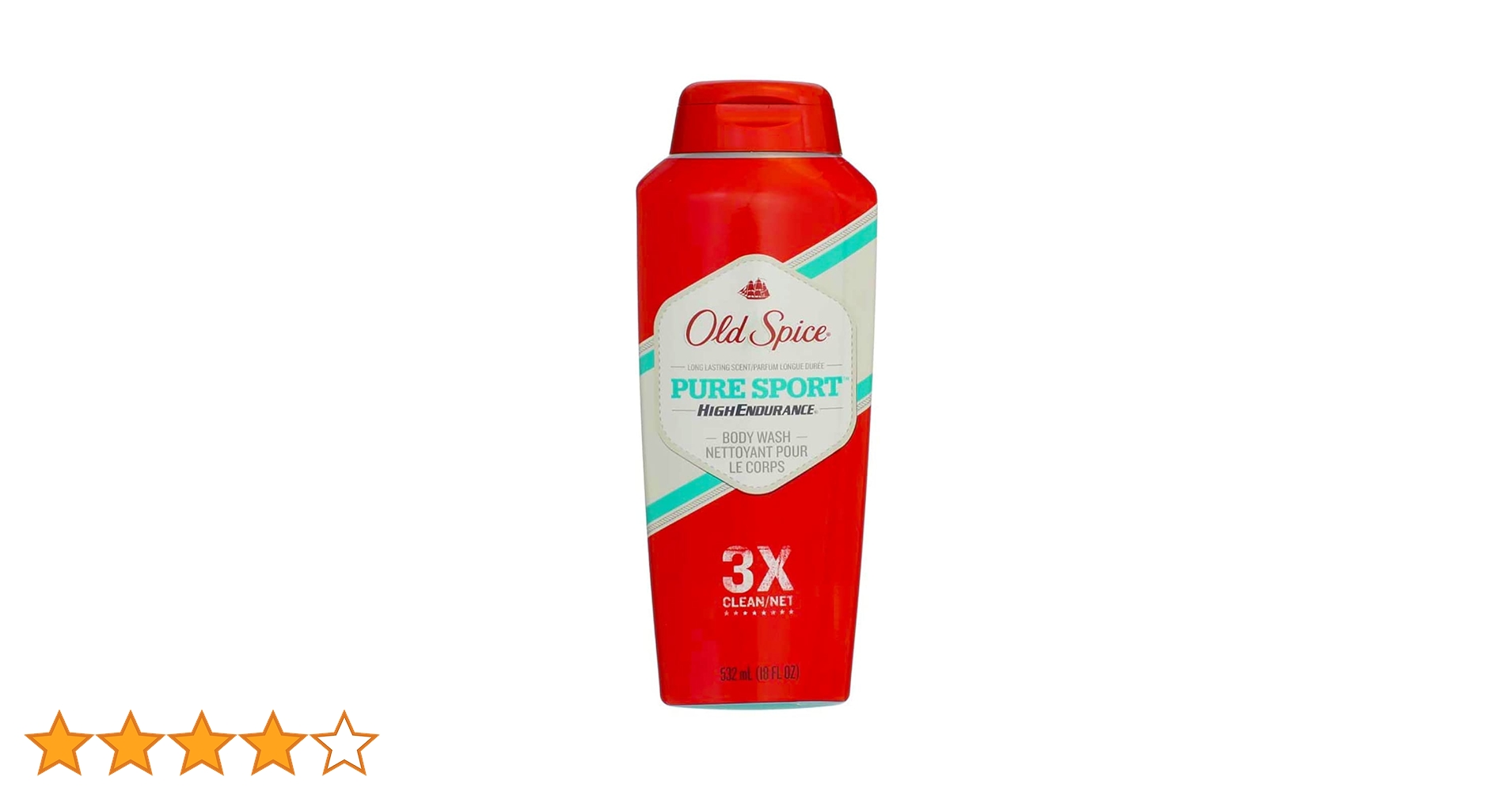 Amazon | オールドスパイス ハイエンデュランス ボディソープ ピュア